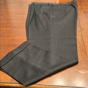 Classic Men's Charcoal Dress Pants